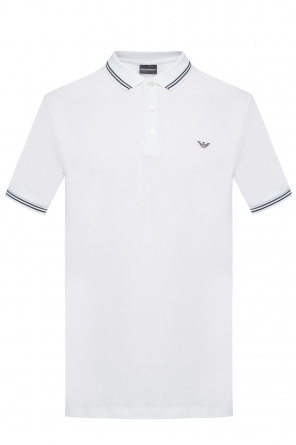 Polo with a printed logo, zdjęcie 1 Polo with a printed logo od Emporio Armani